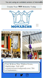 Mobile Screenshot of monarchs-gymnastics.org.uk
